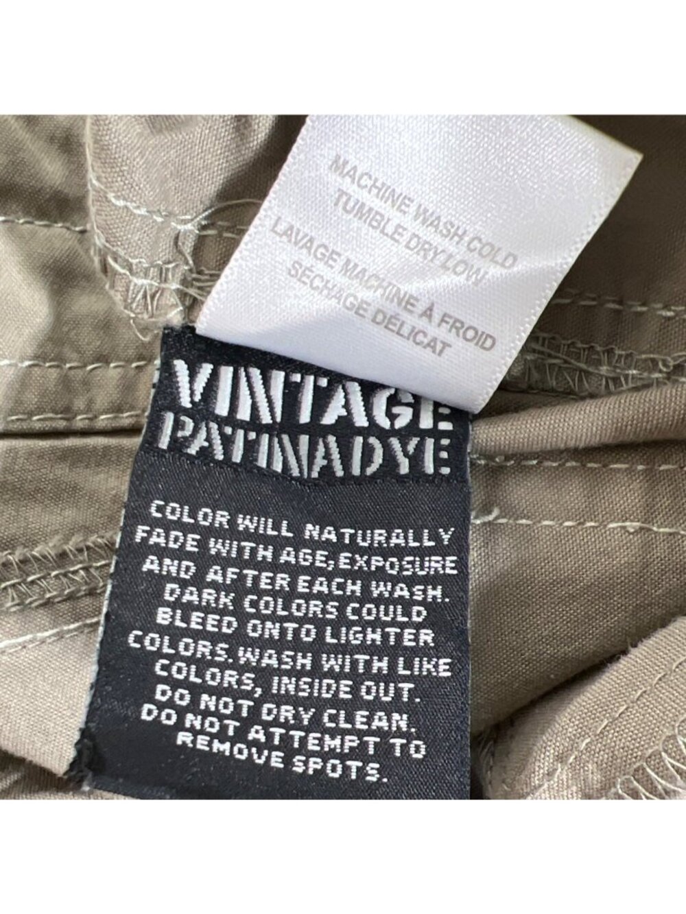 KUHL Women's Vintage Patinadye Pants Khaki Sz 4 EUC - Picture 7 of 7